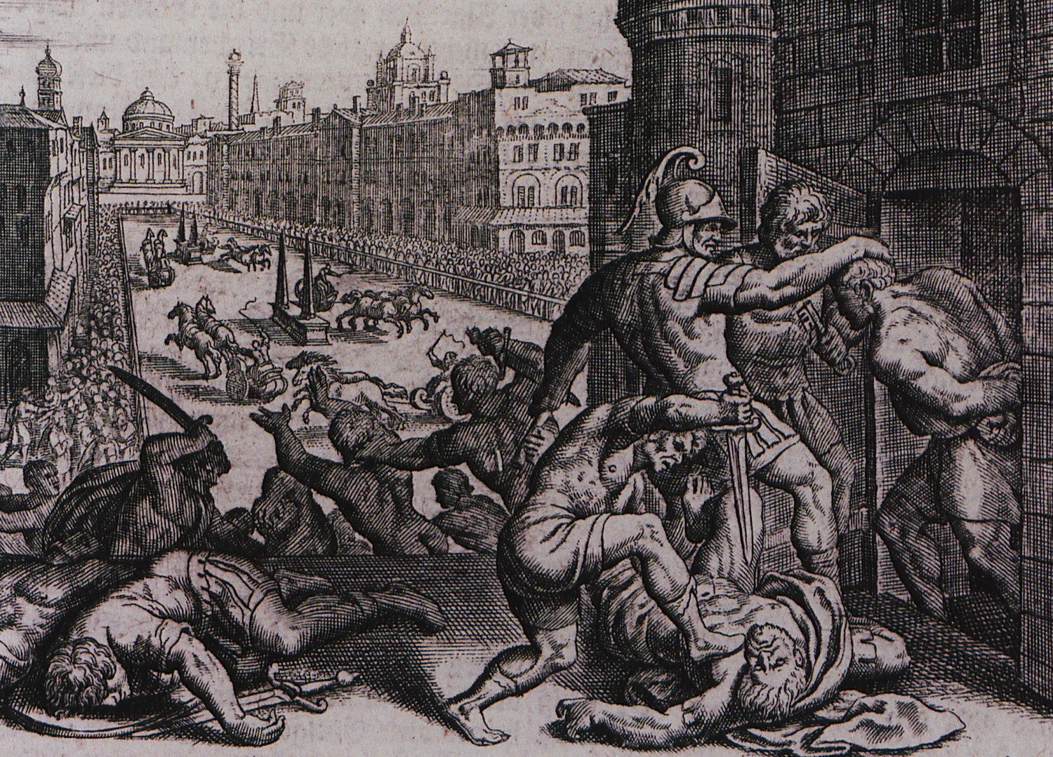 Penance of Theodosius historical image 1