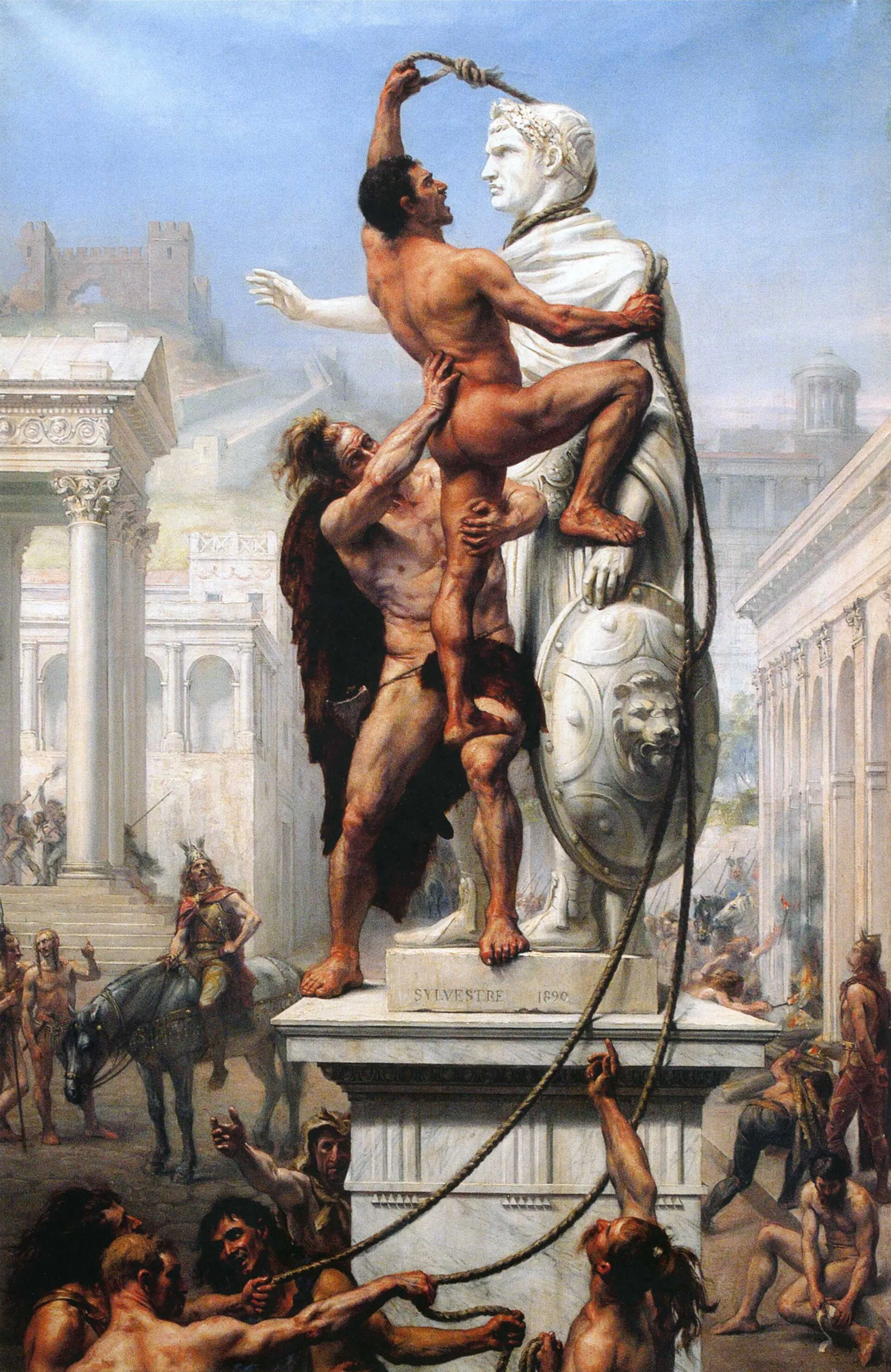 Sack of Rome by the Goths historical image 1