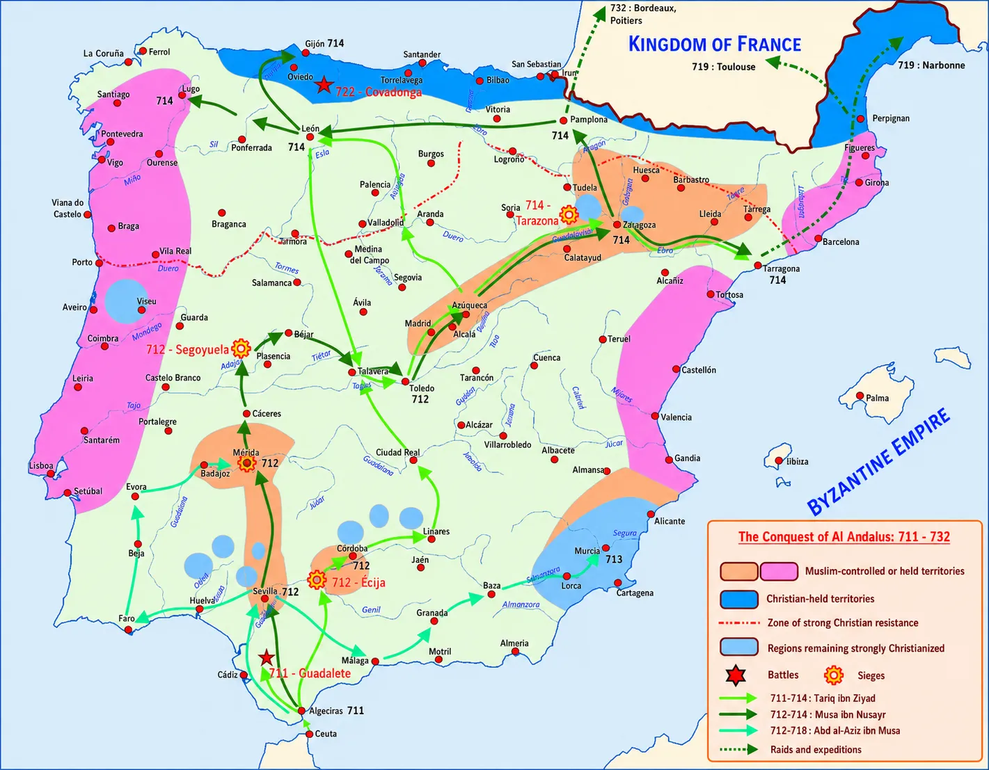 Muslim conquest of Iberia historical image 1