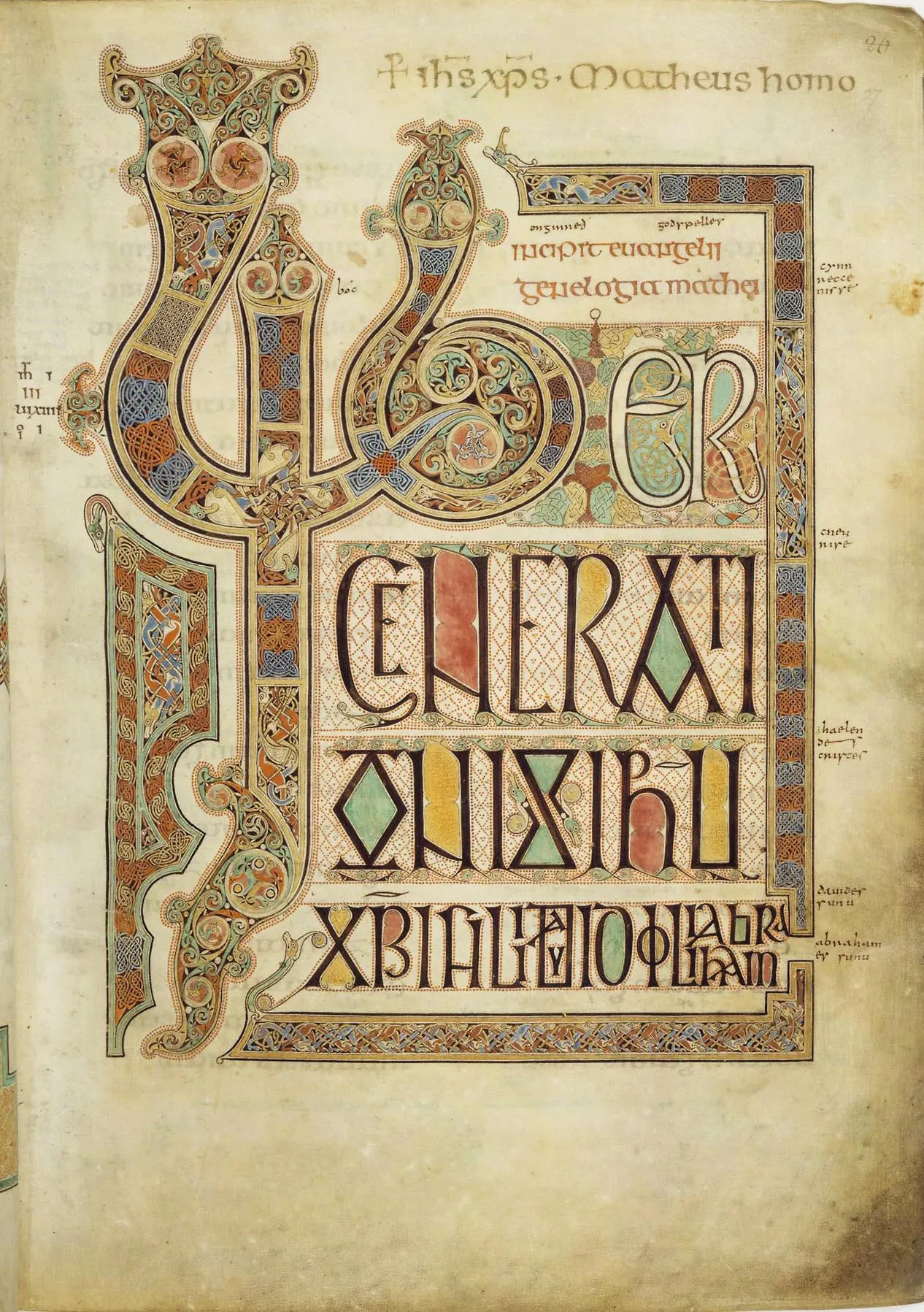 Lindisfarne Gospels historical image 1