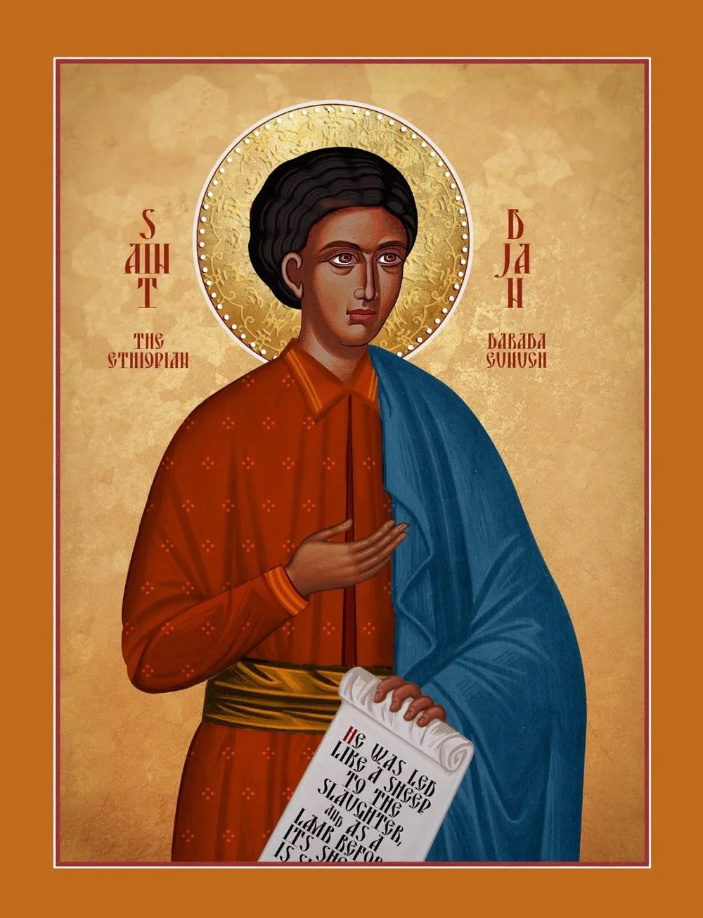 Philip baptizes the Ethiopian official historical image 1