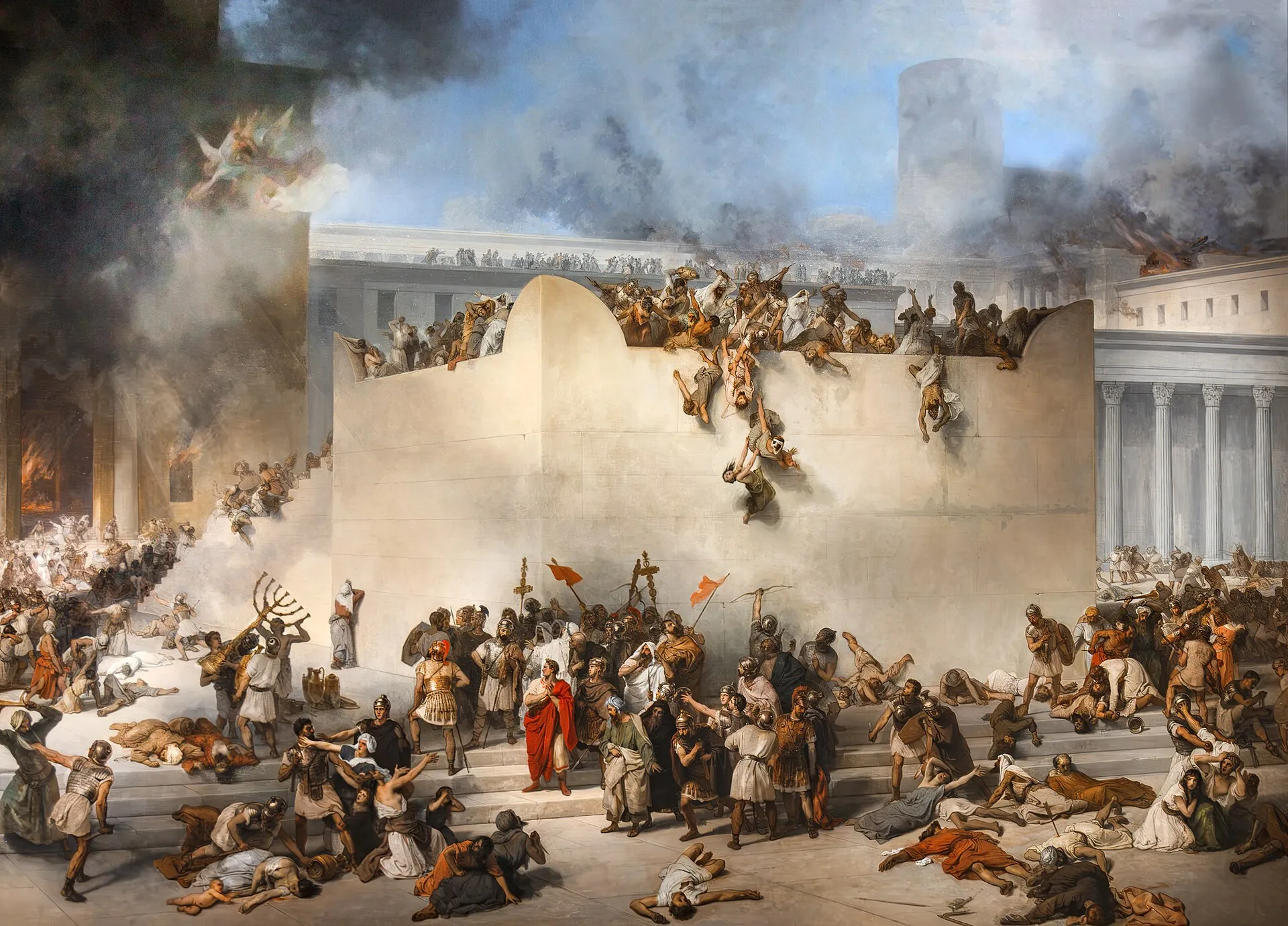 Destruction of the Second Temple historical image 1