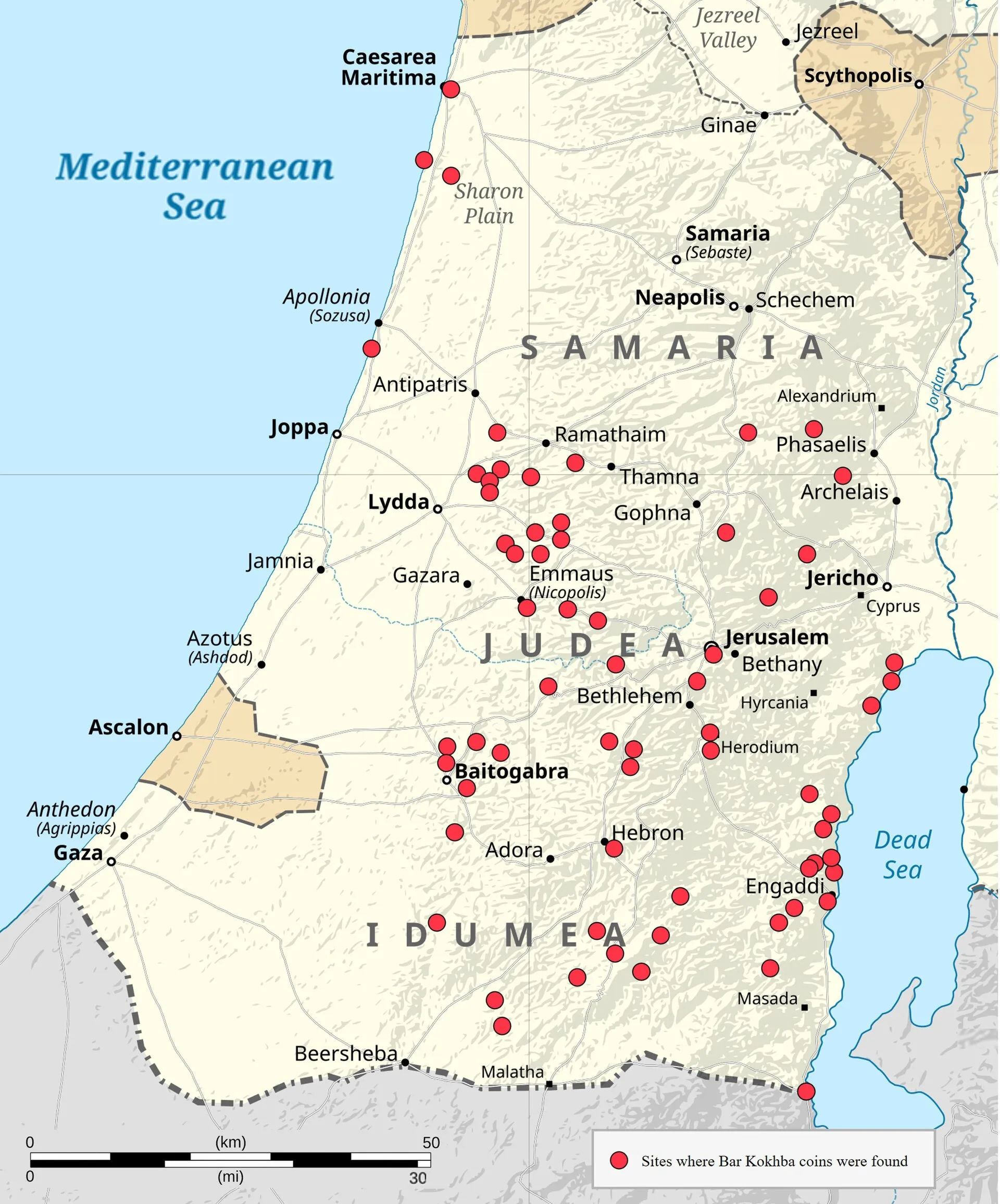 Bar Kokhba revolt historical image 1