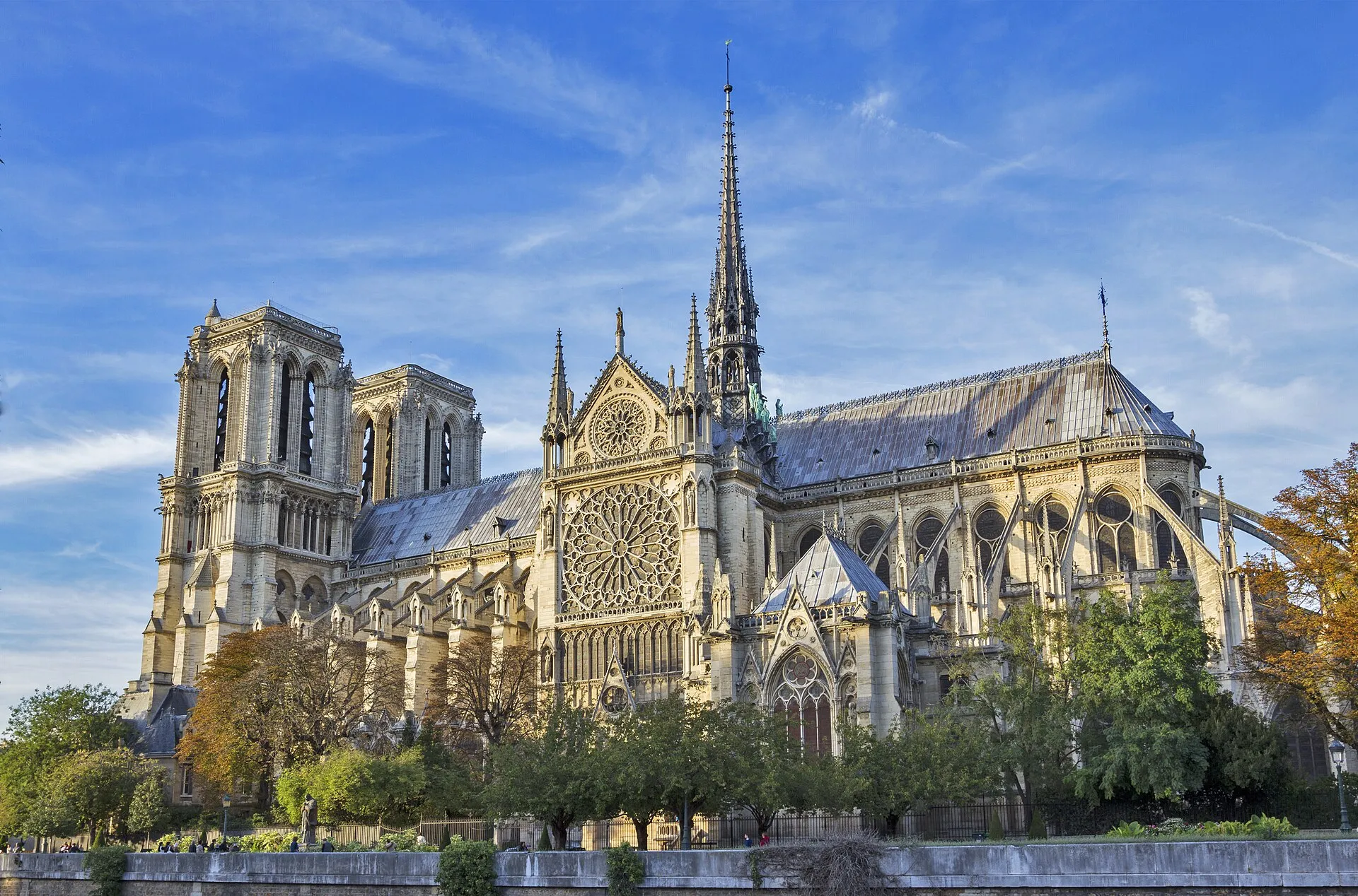 Notre-Dame de Paris begun historical image 1