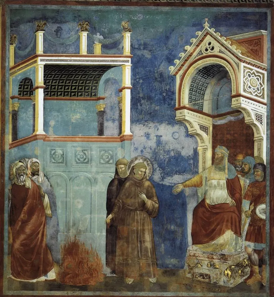 Francis of Assisi meets the Sultan historical image 1
