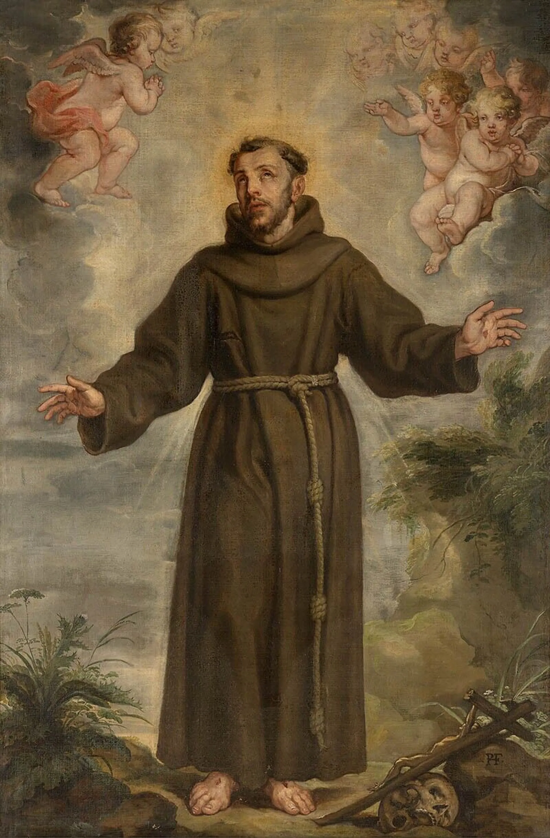 Death of Francis of Assisi historical image 1
