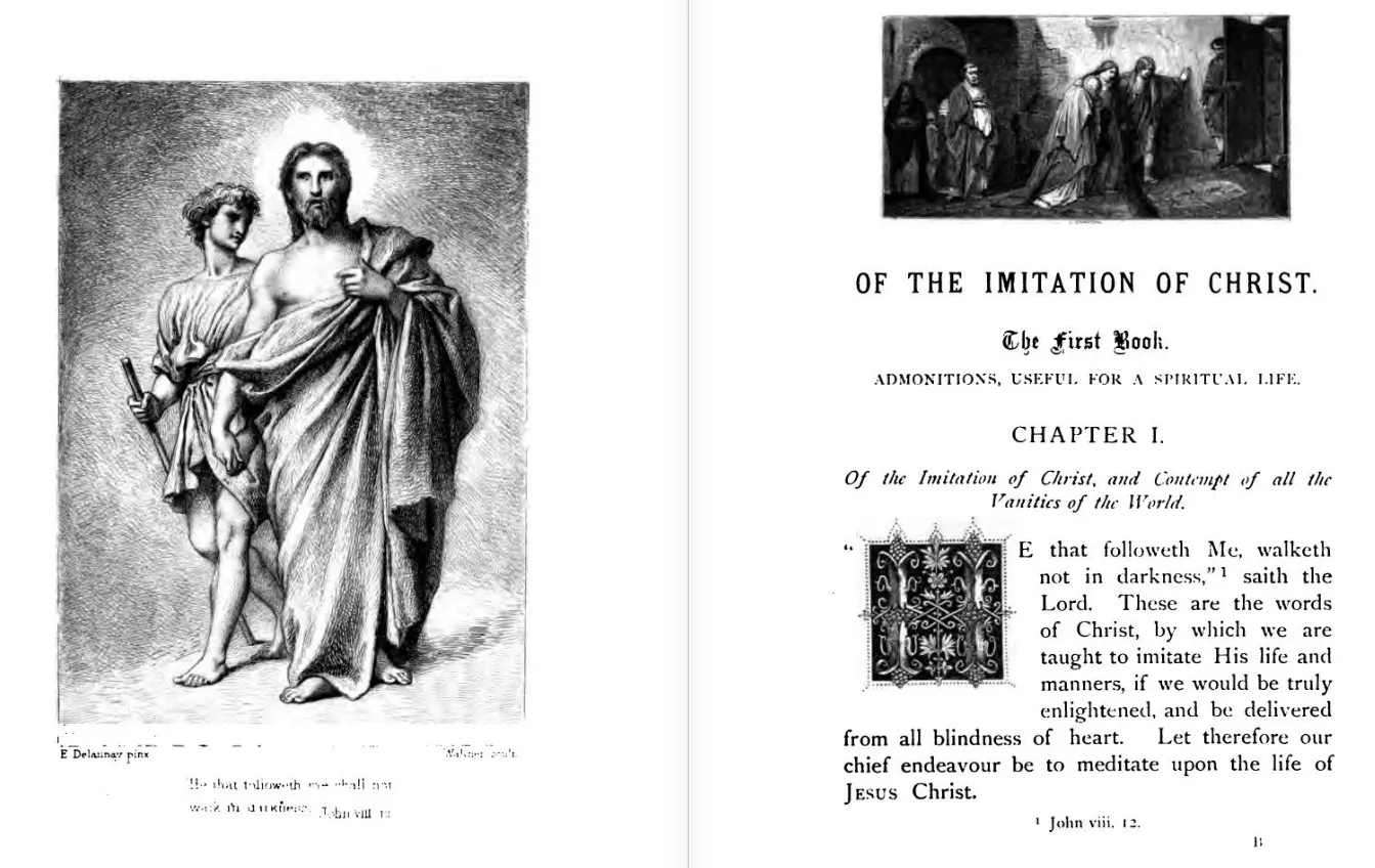 The Imitation of Christ historical image 1