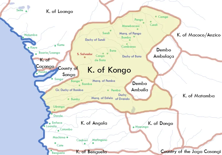 Baptism of the King of Kongo historical image 1
