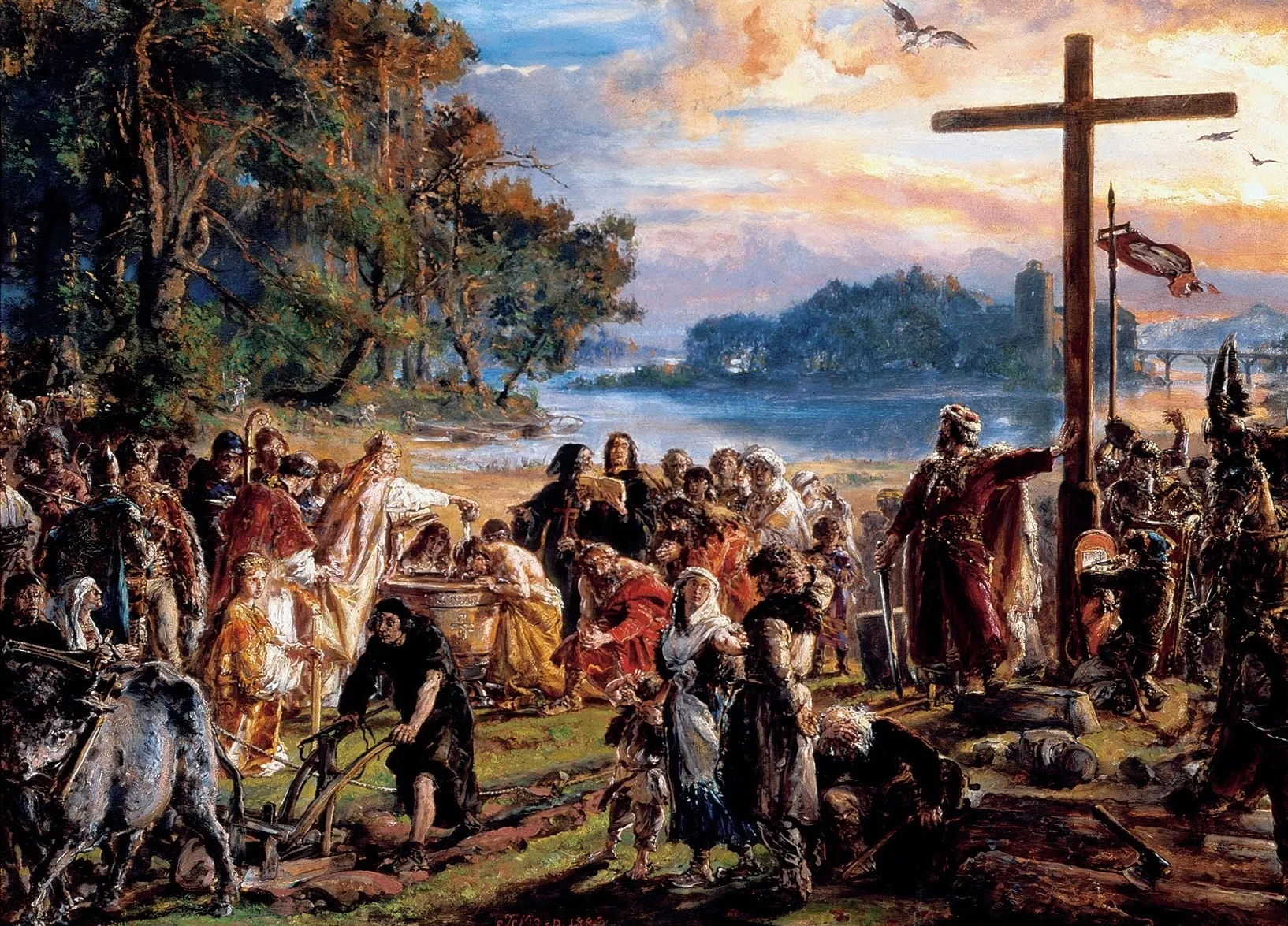 Baptism of Poland historical image 1