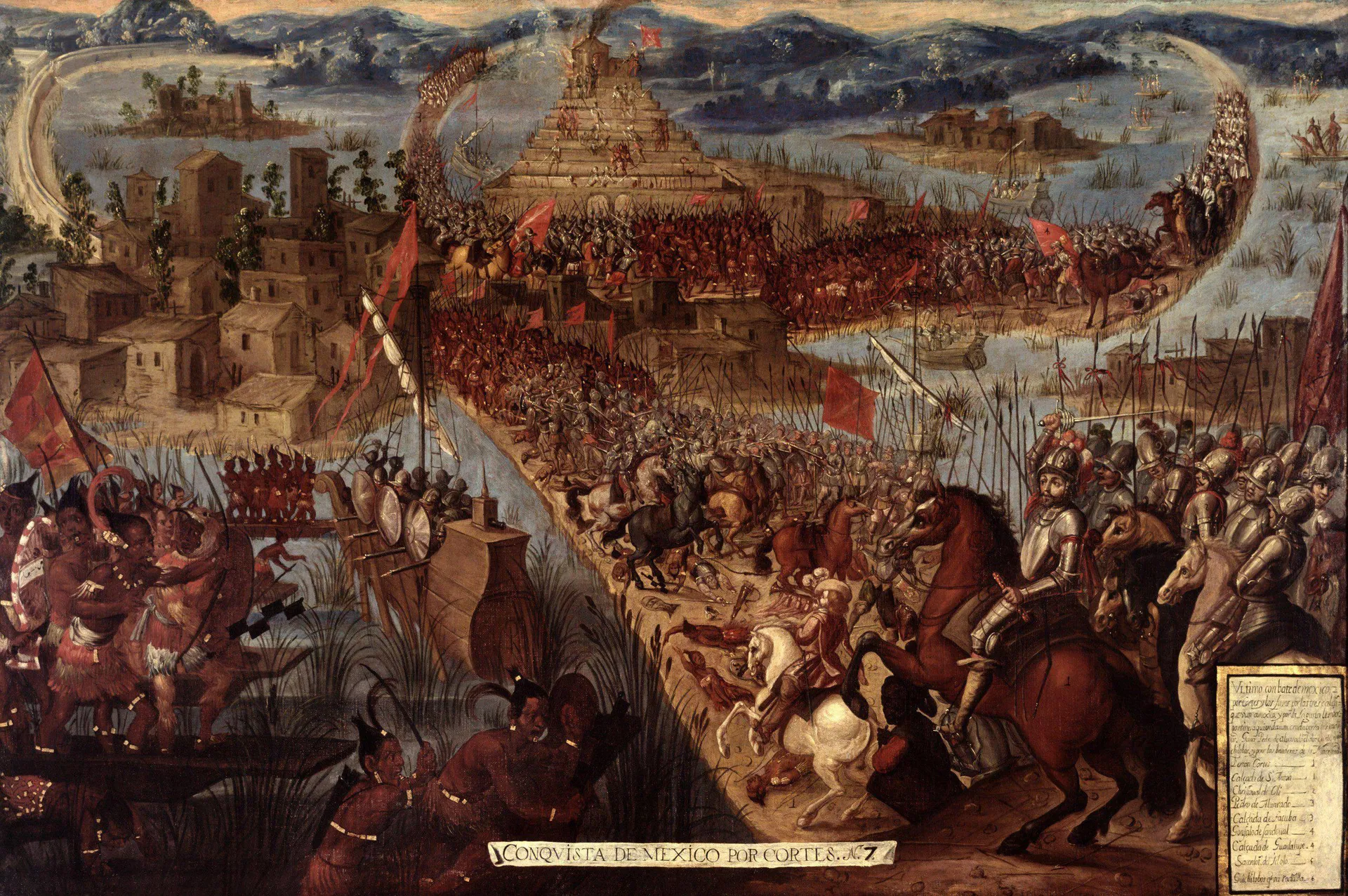 Fall of Tenochtitlan historical image 1