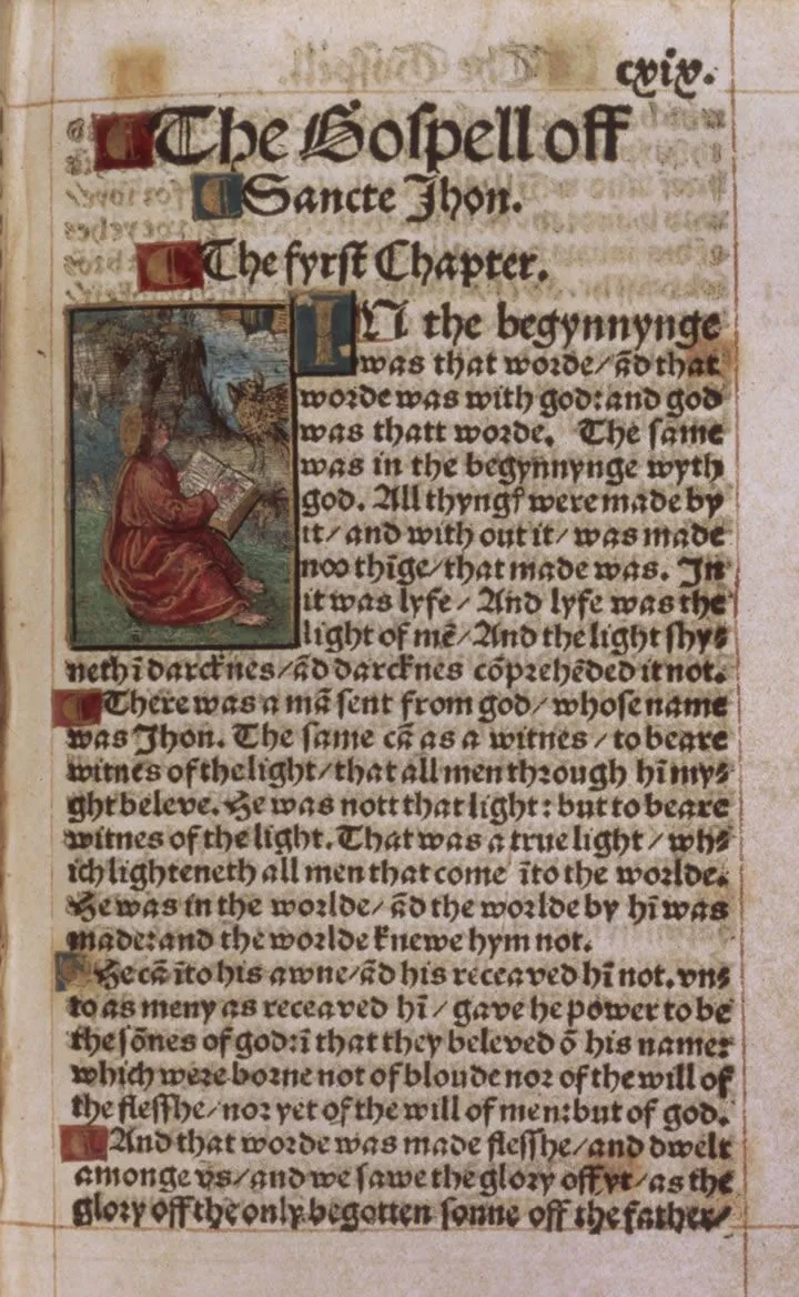 Tyndale's English New Testament historical image 1