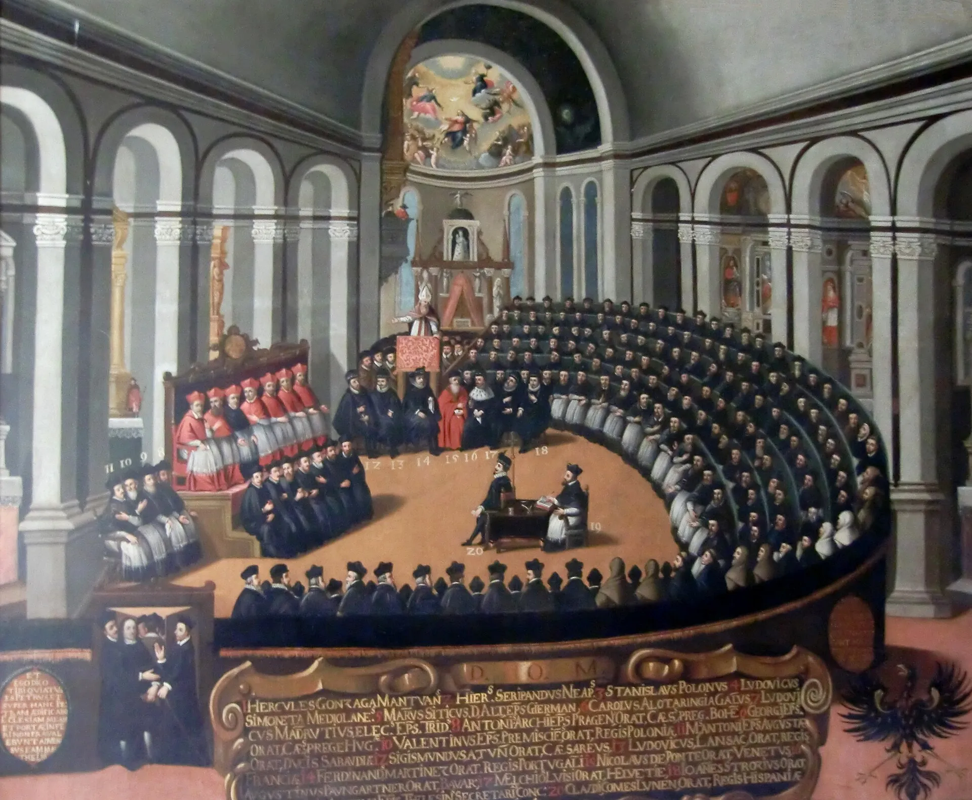 Council of Trent opens historical image 1