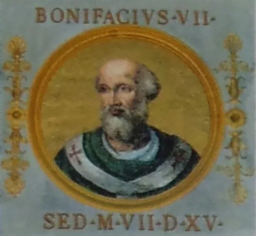 Portrait of Antipope Boniface VII