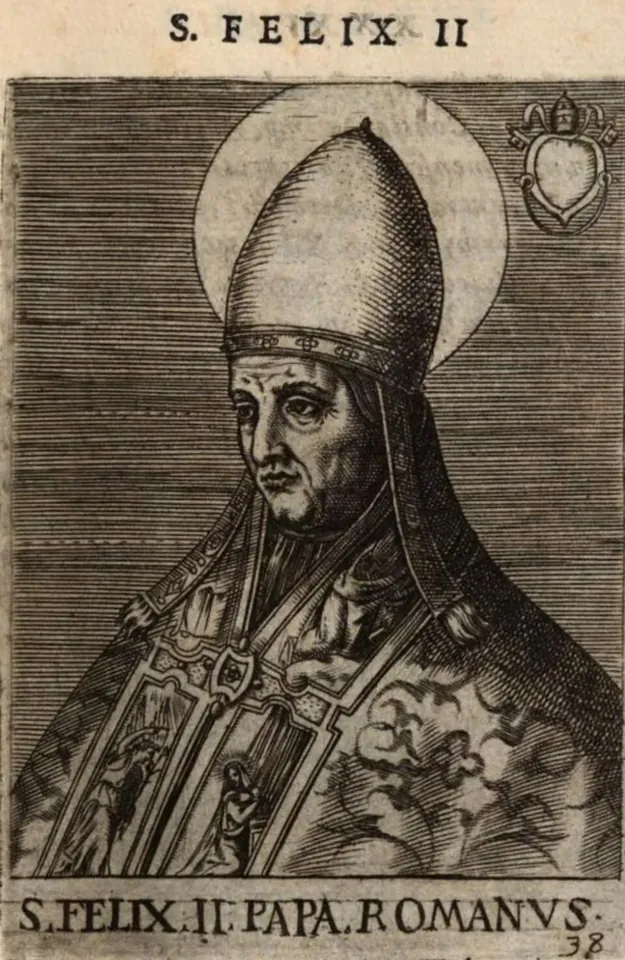 Portrait of Antipope Felix II