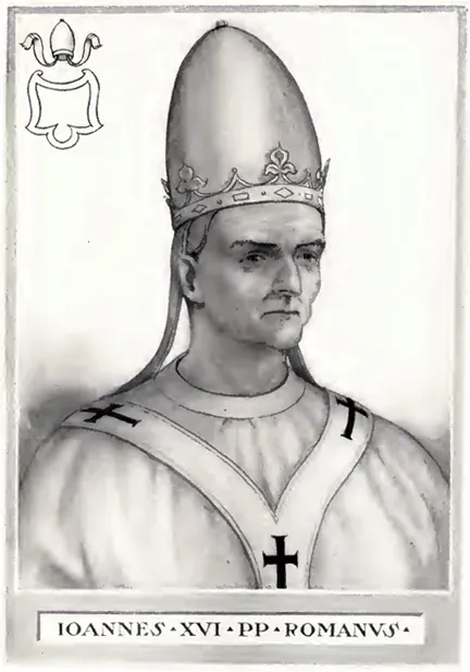 Portrait of Antipope John XVI