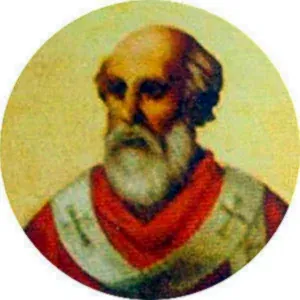 Portrait of Pope Adeodatus II