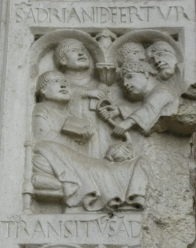 Portrait of Pope Adrian III