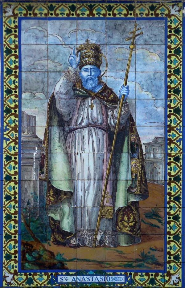 Portrait of Pope Anastasius I