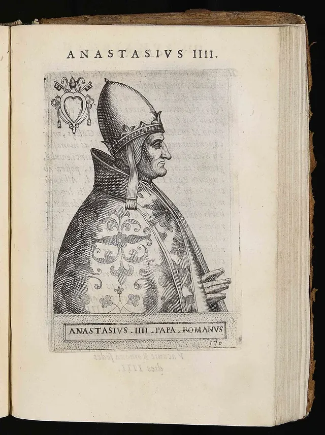 Portrait of Pope Anastasius IV