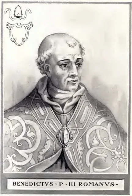 Portrait of Pope Benedict III