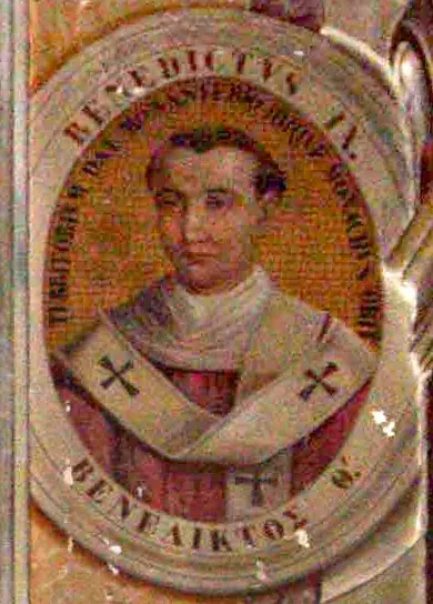 Portrait of Pope Benedict IX