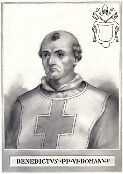 Portrait of Pope Benedict VI