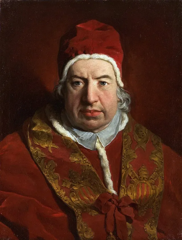 Portrait of Pope Benedict XIV