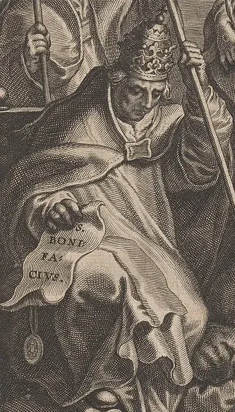 Portrait of Pope Boniface I