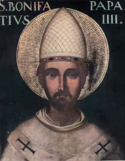 Portrait of Pope Boniface IV