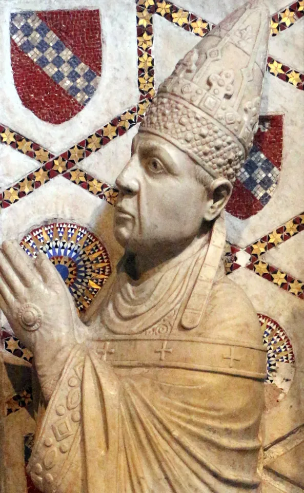 Portrait of Pope Boniface IX