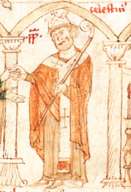 Portrait of Pope Celestine III