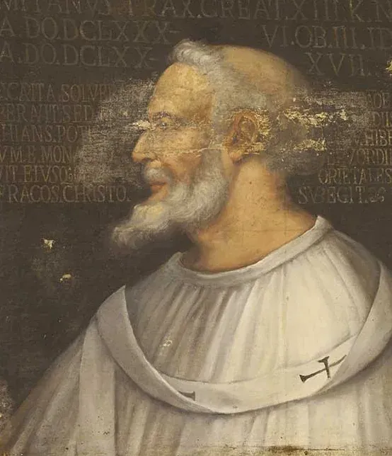 Portrait of Pope Conon
