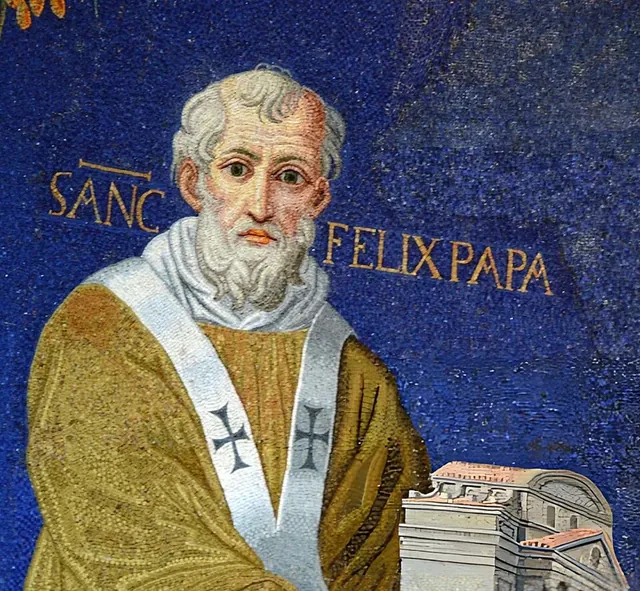 Portrait of Pope Felix IV