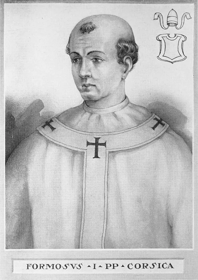 Portrait of Pope Formosus