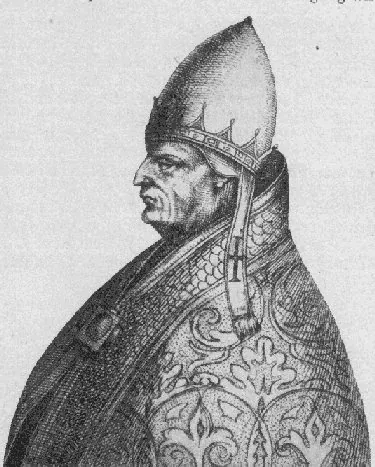 Portrait of Pope Gregory VI
