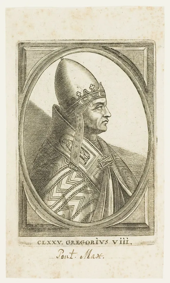Portrait of Pope Gregory VIII