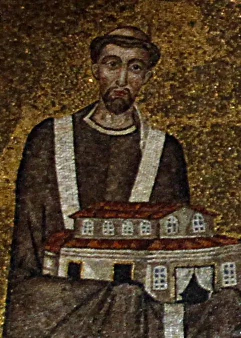 Portrait of Pope Honorius I