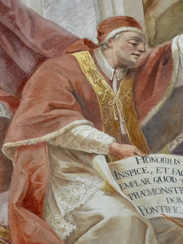 Portrait of Pope Honorius II