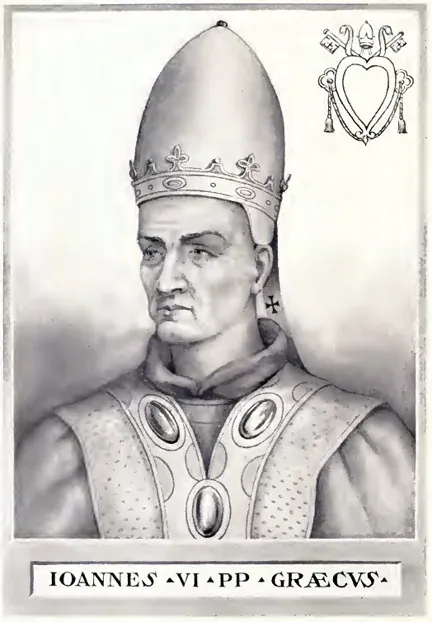 Portrait of Pope John VI