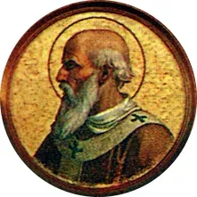 Portrait of Pope Leo II