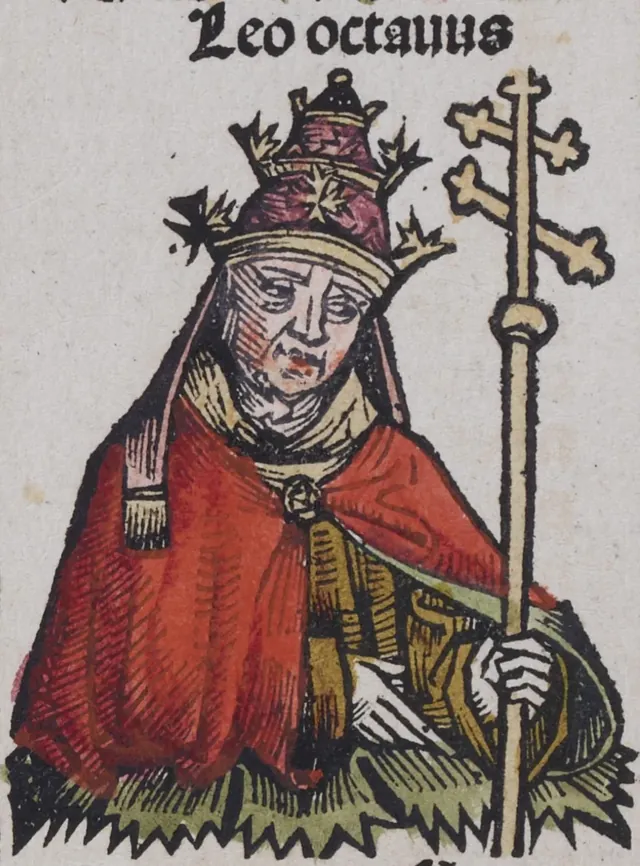 Portrait of Pope Leo VIII