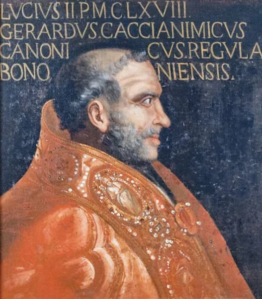 Portrait of Pope Lucius II