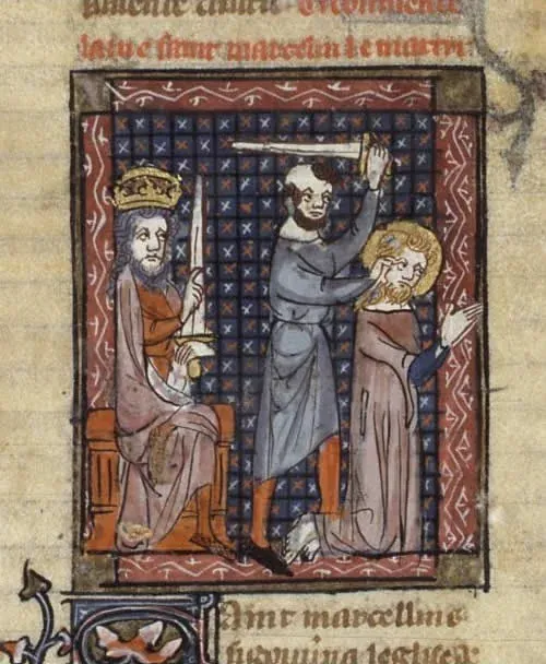 Portrait of Pope Marcellinus