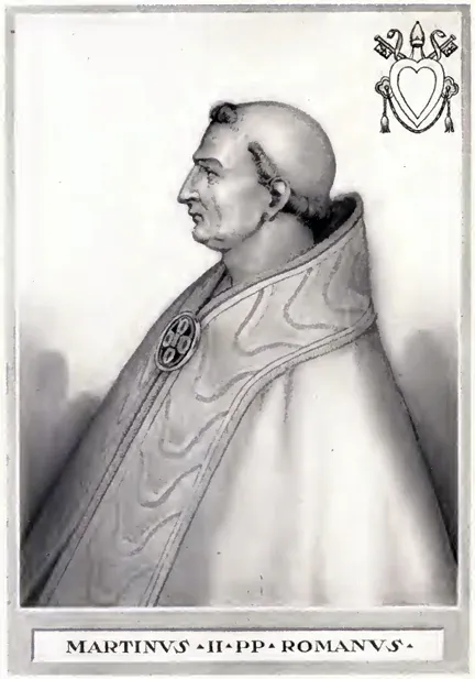Portrait of Pope Marinus II