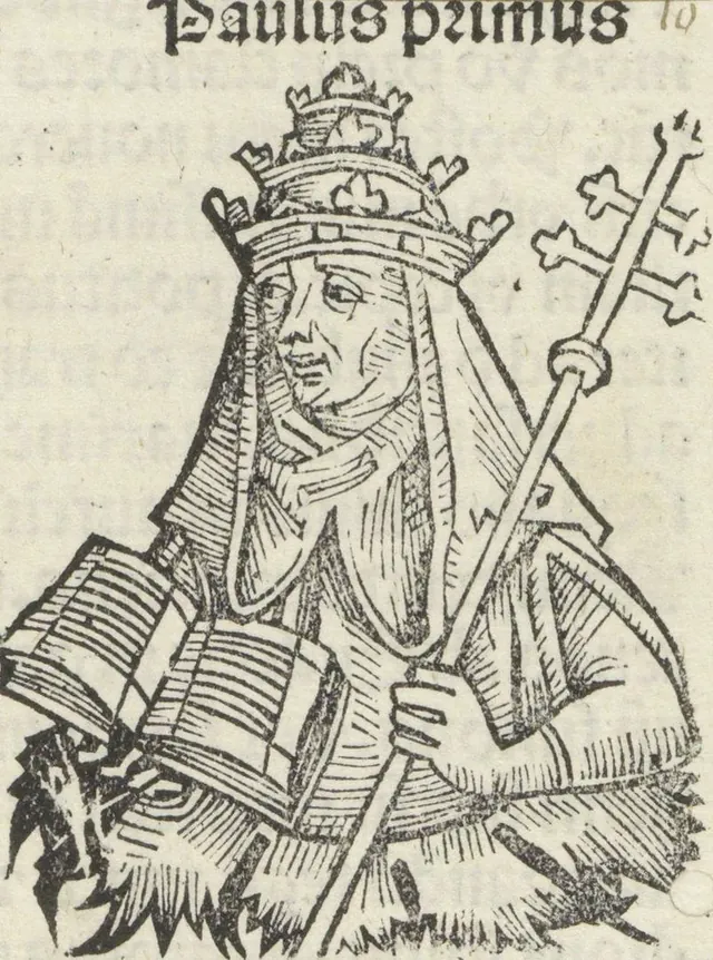 Portrait of Pope Paul I