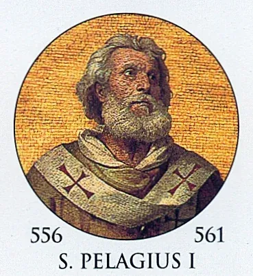 Portrait of Pope Pelagius I