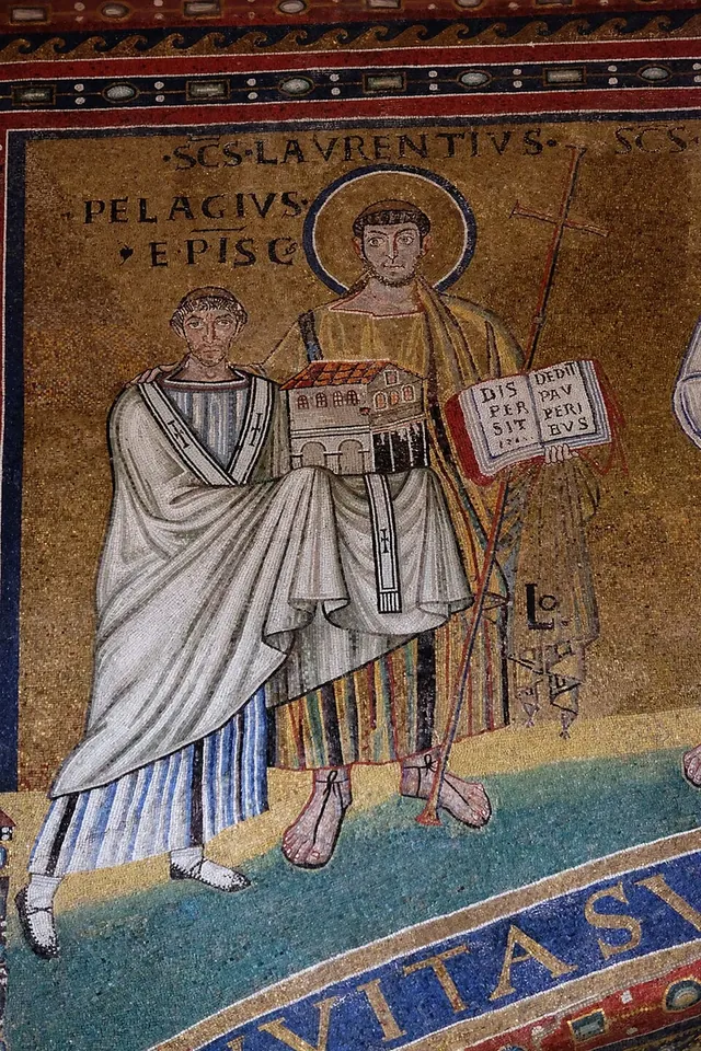 Portrait of Pope Pelagius II