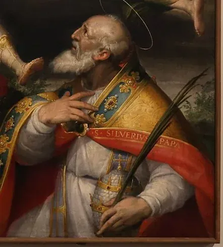 Portrait of Pope Silverius