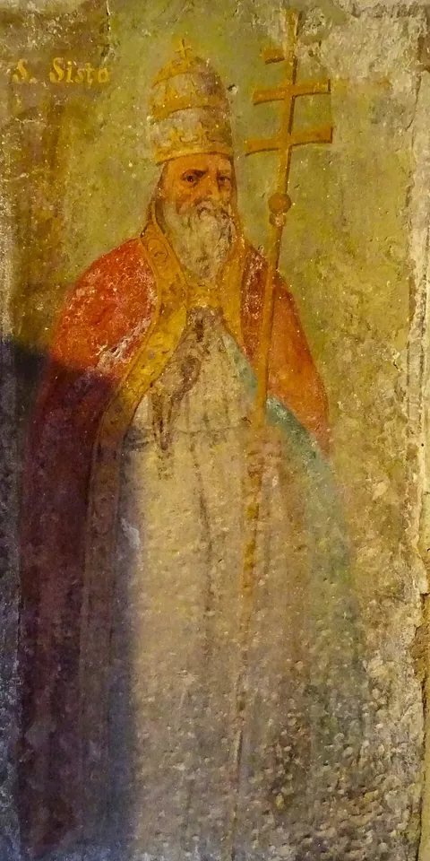 Portrait of Pope Sixtus I