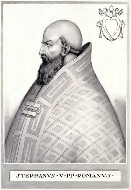Portrait of Pope Stephen IV